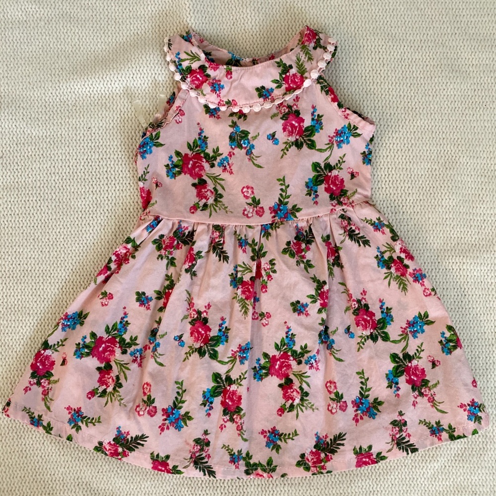 Pink Floral Dress